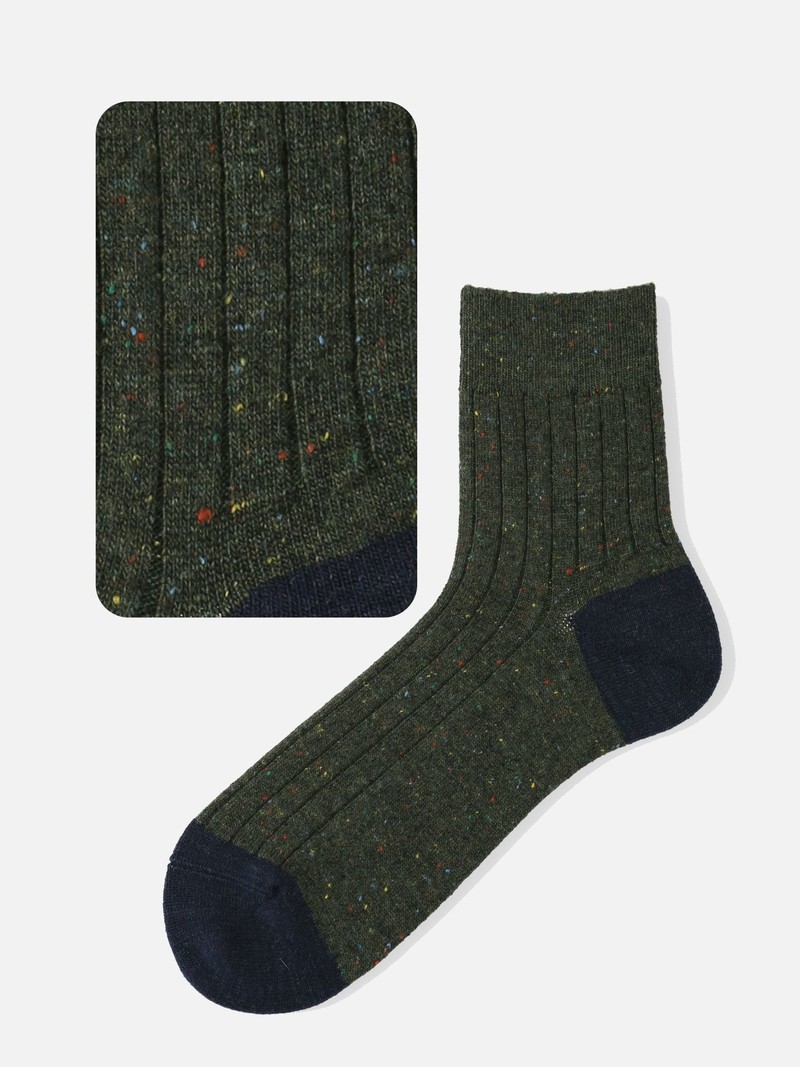 Wollnep Bicolore Kurze Socken M