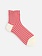 Lage ronde sokken met gingham-ruit