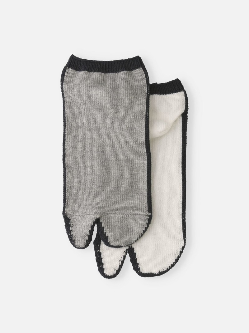Colour Outlined Tabi Socks M