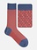 Mi-chaussette jacquard losange de diamond L