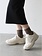 Zebra American Ribbed Low Crew Socks
