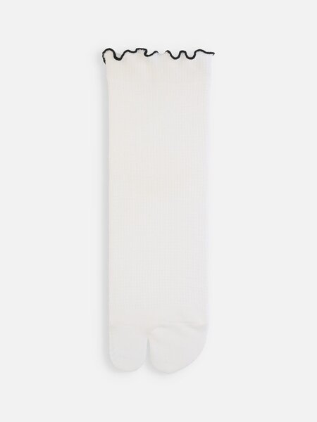 011132606 SQ Tabi gauffré bord merrow