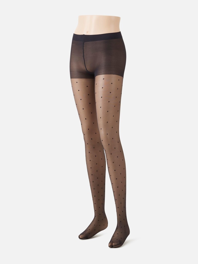 Collants de bolinhas 20D L