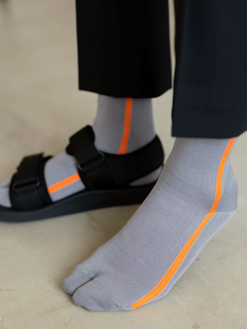 Línea lateral Tabi mid-sock M