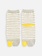 Kids Stripe Tabi Crew Socks 19-21cm