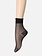 Transparente, feine Punkt-Socken, niedrige Crew-Socken, Größe S