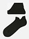 Calza corta liscia con doppio supporto alla caviglia L