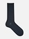 Koryo Cotton 6x2 Rib Mid-Calf Socks M