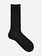 240N Koryo algodón canalé 1x1 calcetines altos M