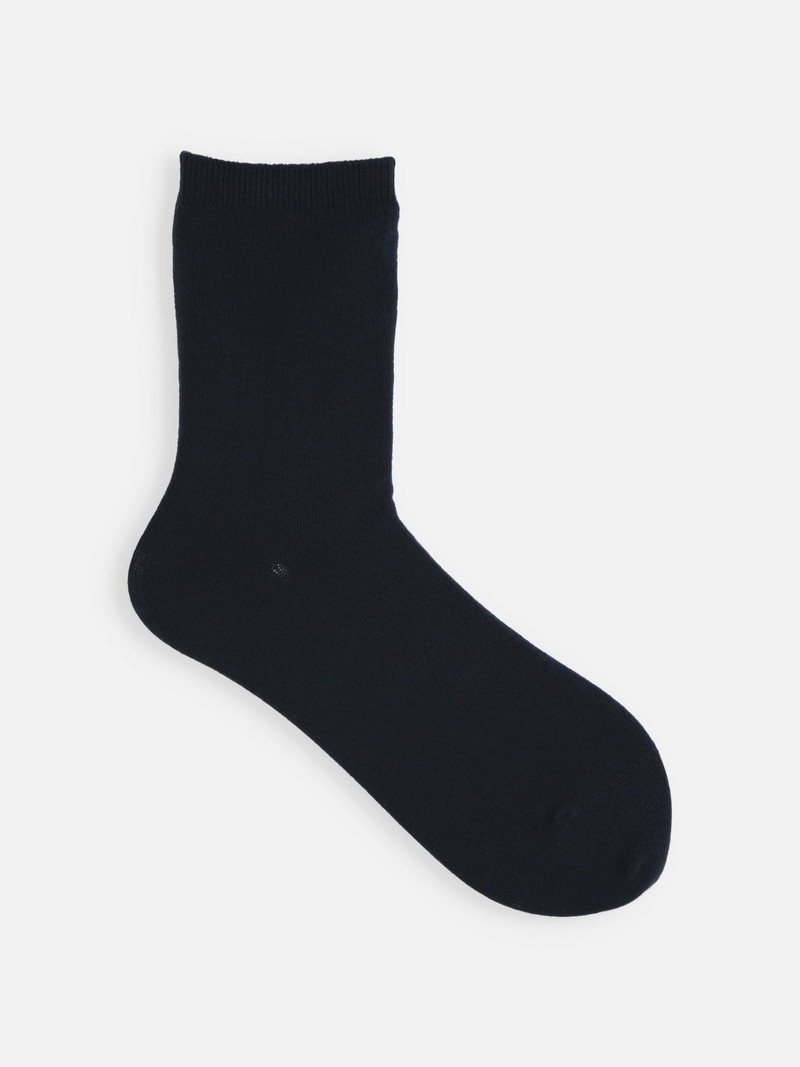 Plain Crew Socks