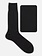 Supima Cotton Plain Mid-Calf Socks L