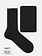 Non-Elastic Ribbed Fine Crew Socks L