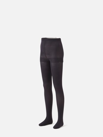 Twist Patterned Cotton Tights 230D M - TABIO FRANCE