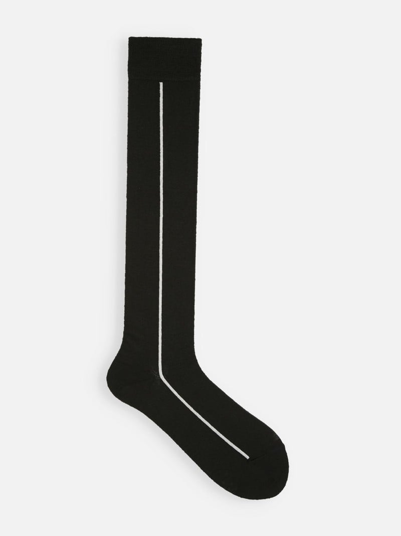 Plain Toe Knee High Socks - TABIO FRANCE