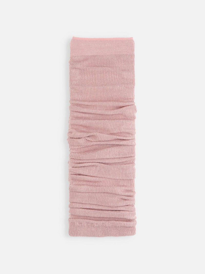 Silk Fine Rib Long Legwarmer 57cm