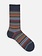 Multi-Stripe Crew Socken M
