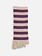 Tabi-Socken aus Merinowolle mit breiten Streifen
