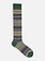 Fair Isle Jacquard Knee High Socks