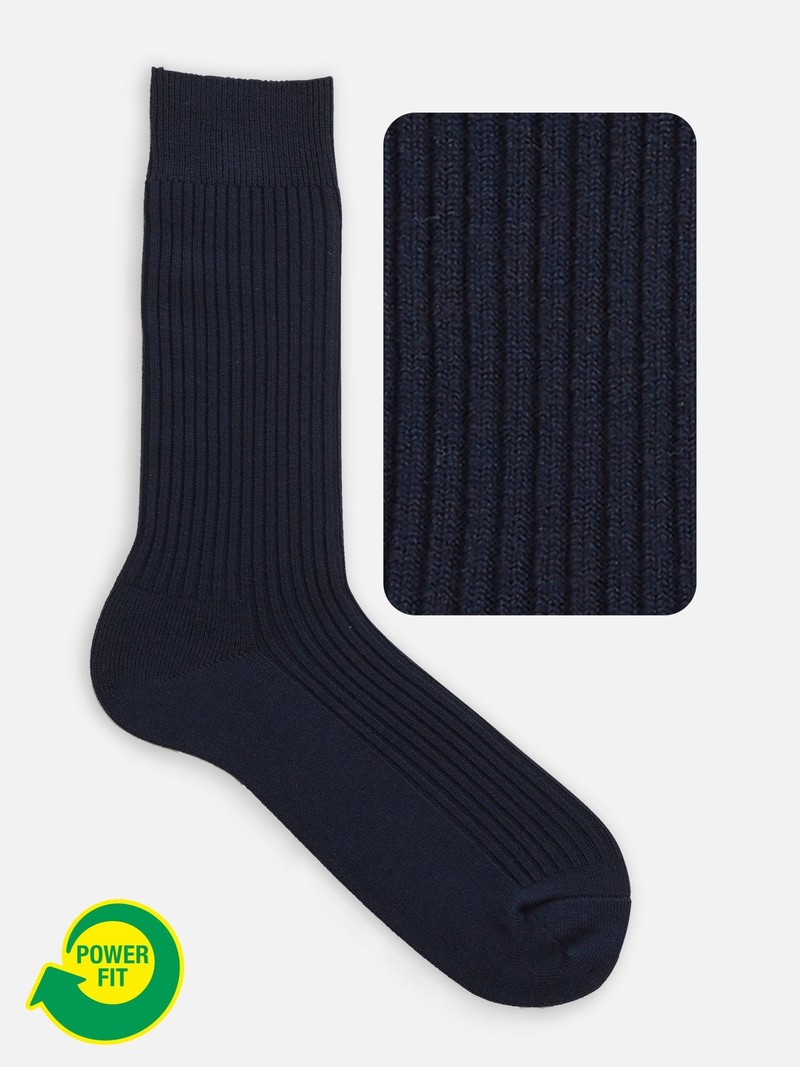 Power-Fit Mid-Calf Socks M