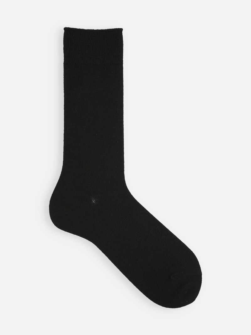 Elastische Wadensocken aus Merinowolle L