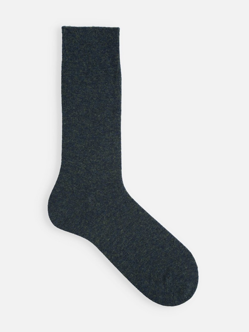 Elastische Wadensocken aus Merinowolle L