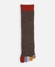 Merino Wool Rainbow 5 Toe Socks S - TABIO FRANCE