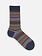 Multi-Stripe Crew Socks S