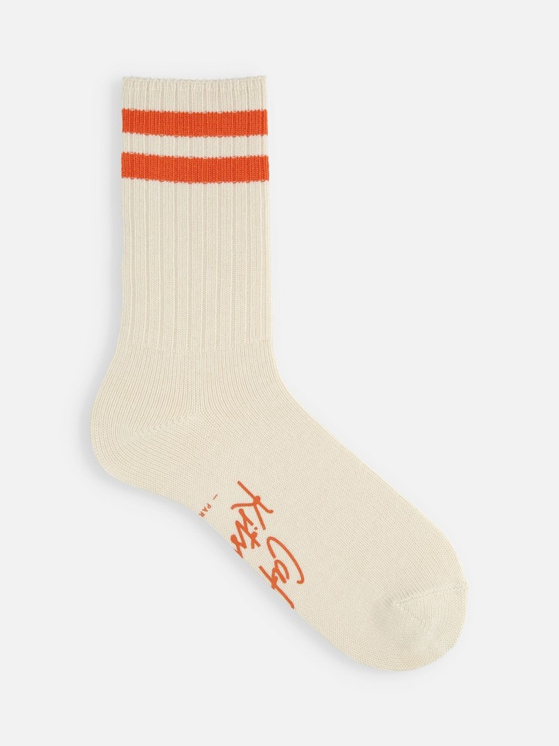 Cafe Kitsuné Top Line Crew-Socken S