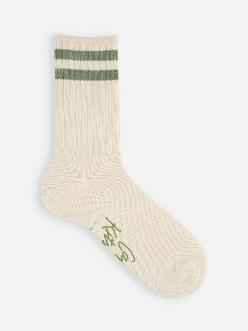 Cafe Kitsuné Top Line Crew-Socken S