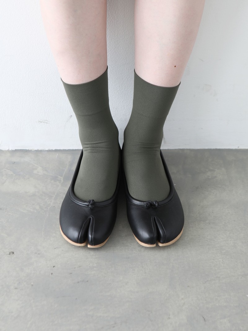 Soft Nylon Low Crew Tabi Socks