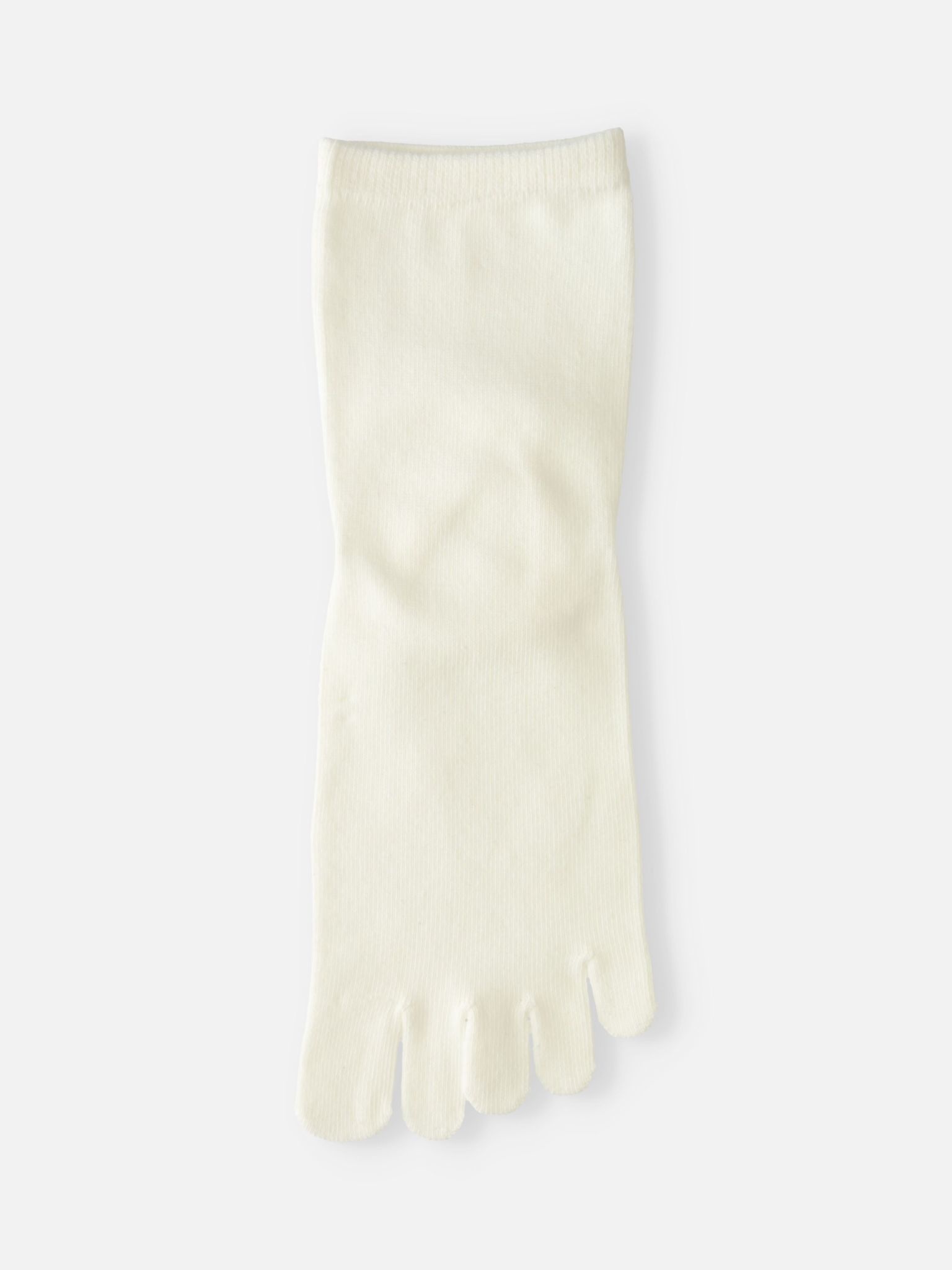 Plain Low Crew Toe Socks S