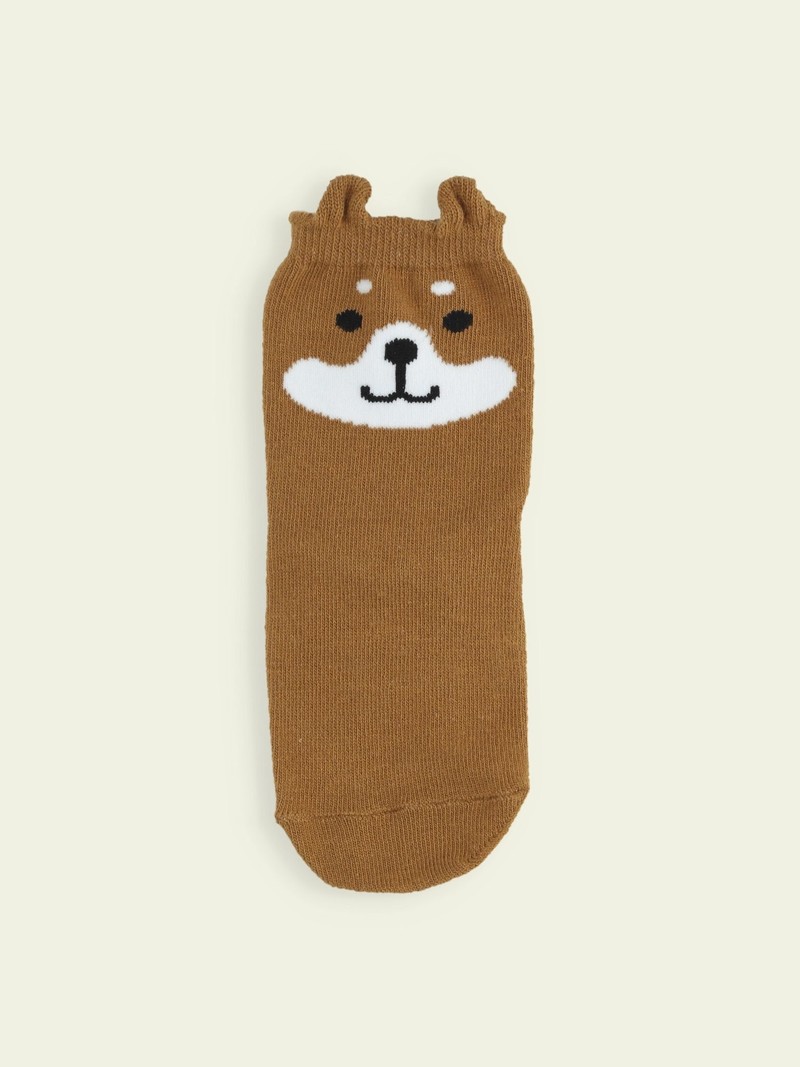 Kinder Dog Ear Low Crew Socken 19-21cm