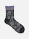 Float Oriental Flower Low Crew Socks