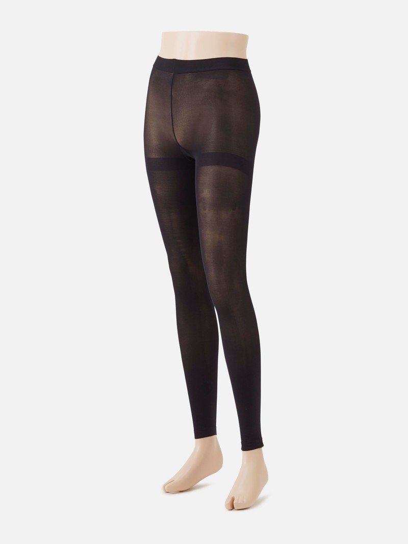 Legging uni soyeux 40D