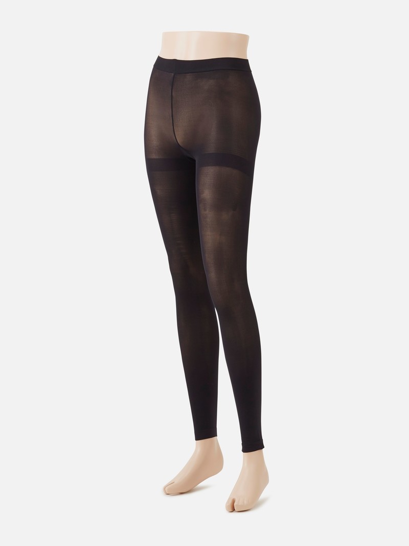Legging uni soyeux 40D