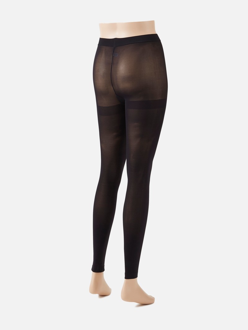 Legging uni soyeux 40D