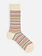 Multi-Stripe Crew Socken M