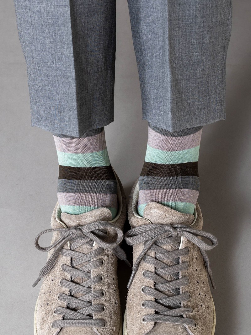 Chaussettes de Contention Pois Multicolores