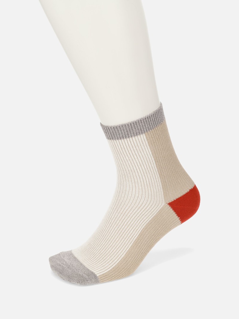 Panel Colour Short Socks M