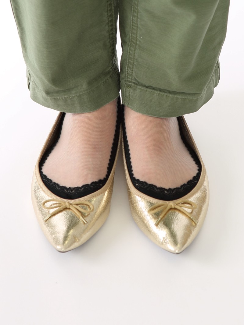 Socquette transparente en face ballerine M