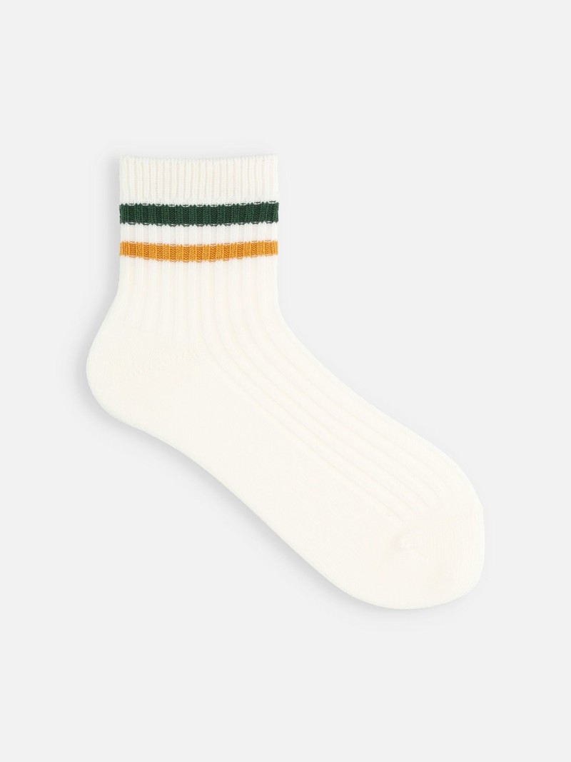 Calcetín de rayas bicolor 96N
