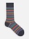 Multi-Stripe Crew Socks L
