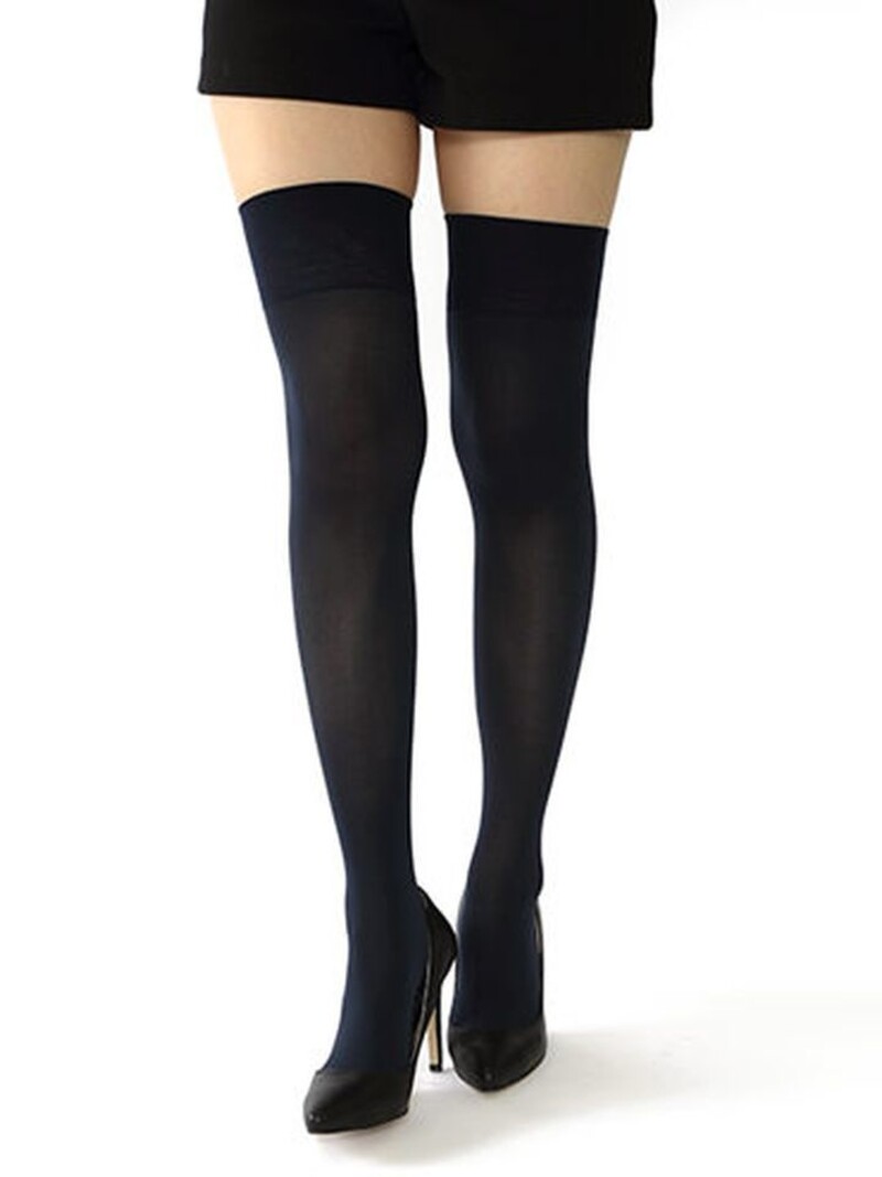 60D Thigh-High Socks