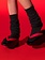 Kozue Collab Tabi Loose Knee High Socks