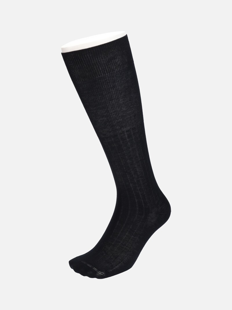 100% Cotton Ribbed Knee High Socks M