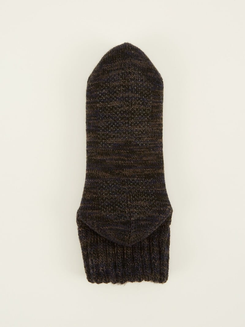 Cosy Grip Pile Melange Room Socks