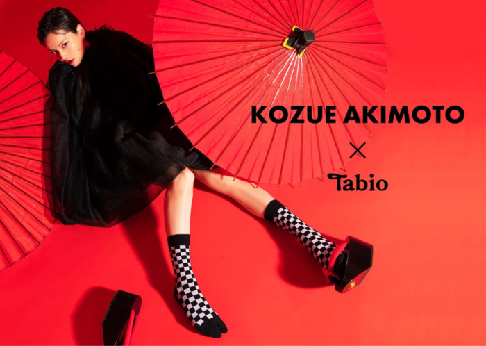 Kozue Akimoto x Tabio