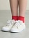 Kid's Cotton Ribbed Short Socks 19-21cm