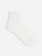 Classic 2x2 Ribbed Plain Ankle Socks M