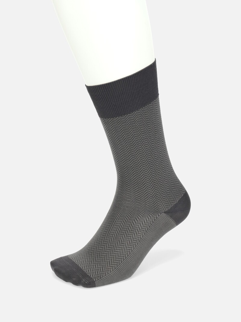 Herringbone Finest Supima Mc Socken M